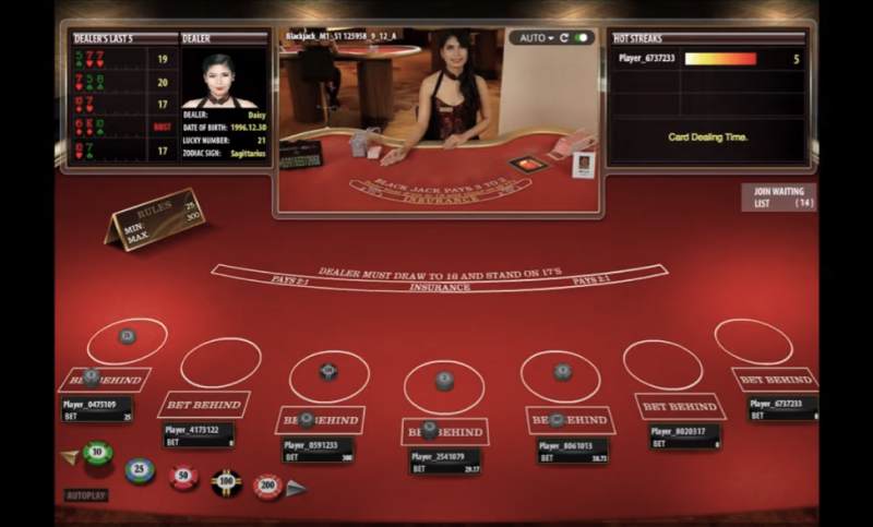 Live Blackjack