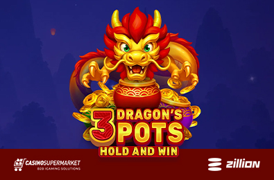 Zillion Games переносит в мир восточных легенд в новом слоте 3 Dragon’s Pots