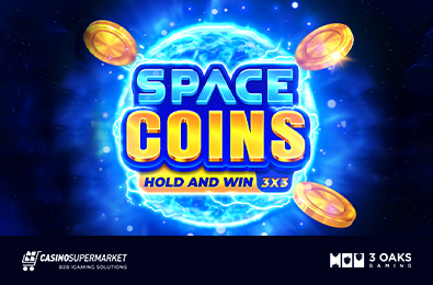 3 Oaks Gaming обещает захватывающее космическое приключение в игре Space Coins