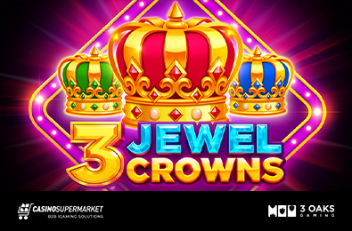 3 Jewel Crowns от 3 Oaks Gaming: ретрослот с современными функциями