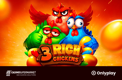 3 Rich Chickens от Onlyplay: фермерское приключение с бонусами и джекпотами