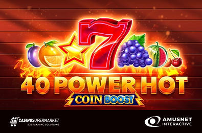 40 Power Hot Coin Boost: яркое дополнение огненной игровой серии от Amusnet