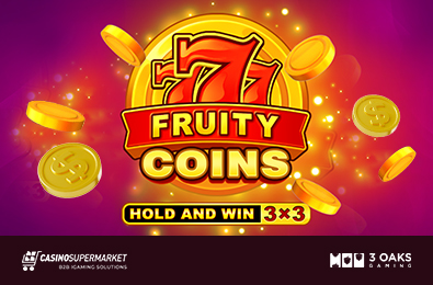 777 Fruity Coins — новый фруктовый слот от 3 Oaks Gaming