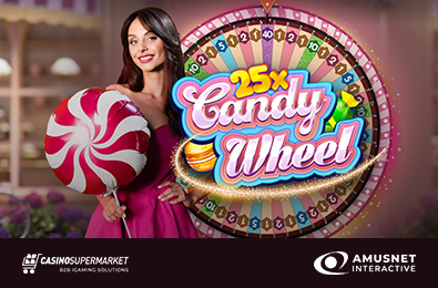 Студия Amusnet представила сладкое лайв-шоу Candy Wheel