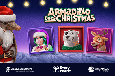 Armadillo Does Christmas — новый рождественский слот от Armadillo Studios