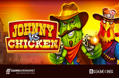 Мультяшное приключение на Диком Западе — в новом слоте Johnny vs Chicken от BGaming