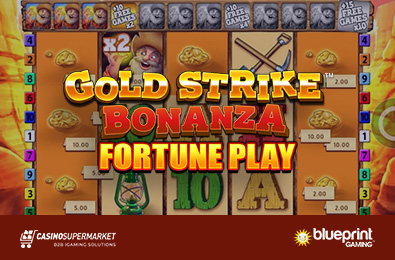 Слот Gold Strike Bonanza от Blueprint Gaming с взрывной механикой Fortune Play