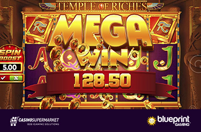 Blueprint Gaming запускает новый приключенческий слот Temple of Riches