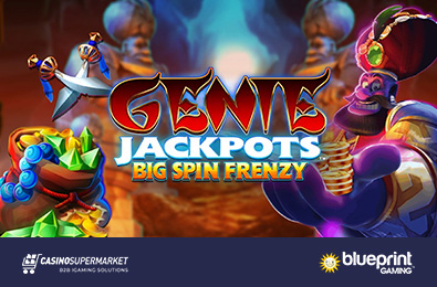 Genie Jackpots Big Spin Frenzy — новая версия легендарной игры от Blueprint