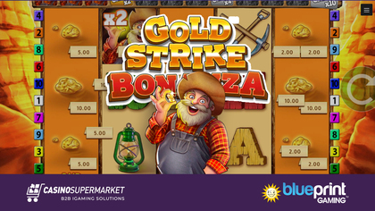 Blueprint запускает ретро-слот Gold Strike Bonanza