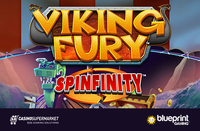 Blueprint запускает новый игровой автомат Viking Fury Spinfinity
