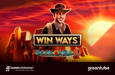 Book of Ra Deluxe: Win Ways — классика от Greentube с топовой механикой