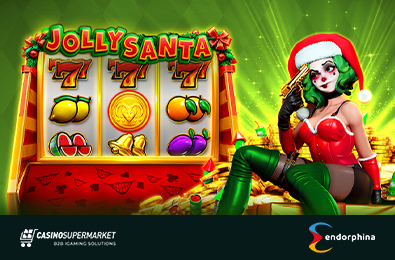 Студия Endorphina выпустила оригинальный рождественский слот Jolly Santa