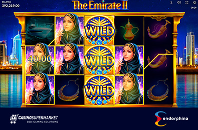 Игровой автомат The Emirate 2: новинка от компании Endorphina