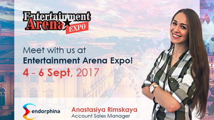 Endorphina приглашает Вас на Entertainment ArenaExpo 2017 в Румынии!
