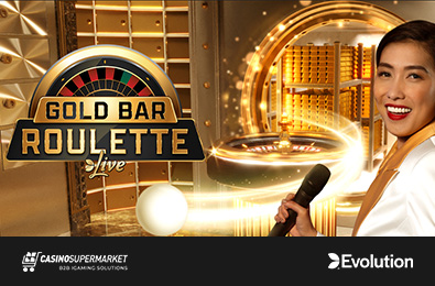 Gold Bar Roulette — пополнение в портфолио лайв-рулеток Evolution