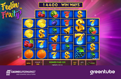 Feelin' Fruity Win Ways — новый слот в портфолио Greentube