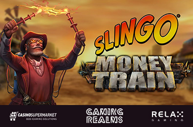 Gaming Realms и Relax Gaming запускают онлайн-слот Slingo Money Train