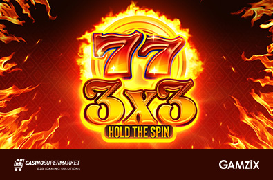 Gamzix презентует новый фруктовый слот 3x3 Hold the Spin