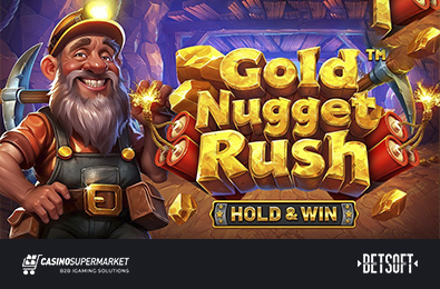 Gold Nugget Rush — Hold & Win: новое взрывное приключение в портфолио Betsoft