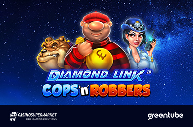 Greentube возвращает популярную франшизу в слоте Diamond Link: Cops ’n’ Robbers