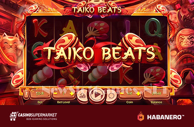 Habanero запускает новый игровой автомат Taiko Beats в японском стиле