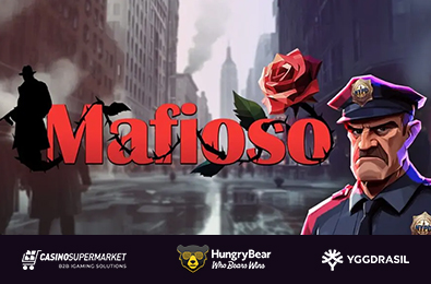 Yggdrasil и HungryBear выпустили захватывающий слот-боевик Mafioso