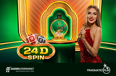 Игра 24D Spin: новый лайв-проект в портфеле Pragmatic