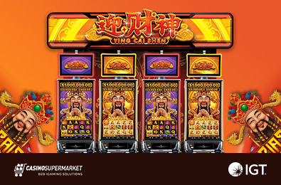IGT презентует Ying Cai Shen — первый автомат от пекинской студии