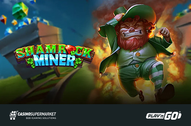 Компания Play’n Go выпустила новый слот на ирландскую тематику Shamrock Miner