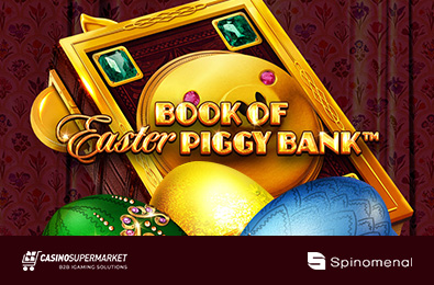 Компания Spinomenal выпустила новый пасхальный слот Book of Easter Piggy Bank