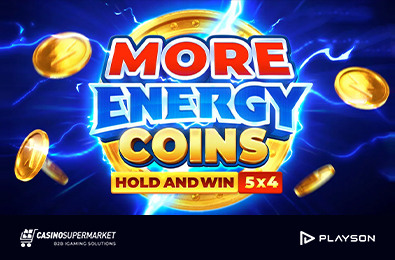 More Energy Coins: Hold and Win — новый фруктовый слот от Playson