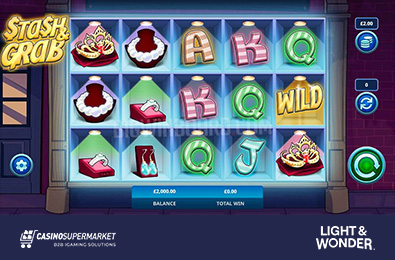 Новая игра Stash & Grab от провайдера Light & Wonder