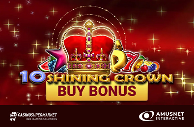 Онлайн-автомат Shining Crown Buy Bonus: фруктовая роскошь от Amusnet