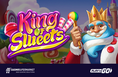 Play’n GO представляет сладкое приключение King of Sweets с каскадной механикой