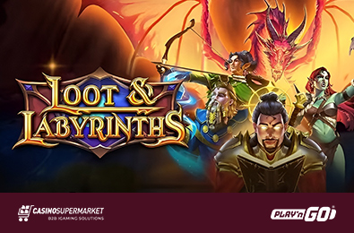 Play’n Go погружает в мир фэнтези в игре Loot & Labyrinths: Roll the Dice for Riches