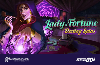 Play’n Go презентует слот Lady of Fortune Destiny Spins с новыми игровыми механиками
