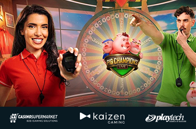 Playtech и Kaizen Gaming создали инновационную лайв-игру Pig Champions
