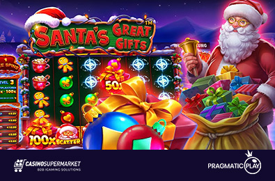Pragmatic Play презентует слот Santa's Great Gifts в преддверии Рождества