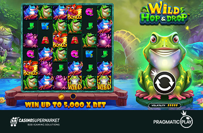 Pragmatic Play представляет новый слот Wild Hop & Drop