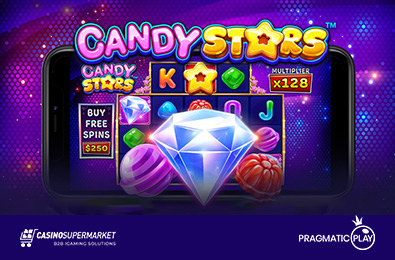 Candy Stars — новый сладкий слот от Pragmatic Play