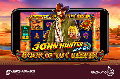 Pragmatic выпускает новую версию популярной игры — John Hunter and the Book of Tut Respin