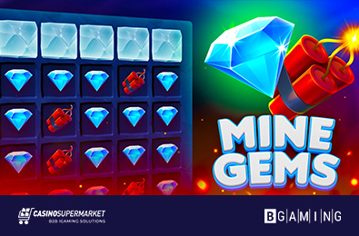 Провайдер BGaming представил инновационную игру Mine Gems