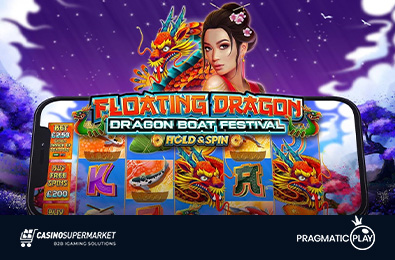 Провайдер Pragmatic Play выпустил новый слот Floating Dragon — Dragon Boat Festival