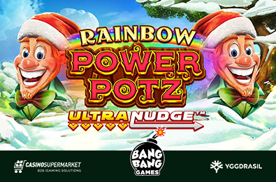 Rainbow Power Pots UltraNugle — рождественский слот от Yggdrasil и Bang Bang Games