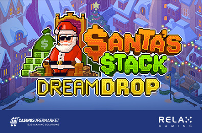 Relax Gaming дарит праздничное настроение в игре Santa’s Stack Dream Drop