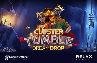 Relax Gaming представляет игровой автомат Cluster Tumble Dream Drop