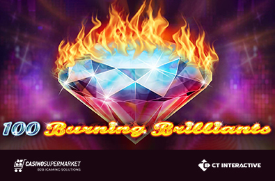 Слот 100 Burning Brilliants: блеск и роскошь от CT Interactive