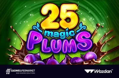 Слот 25 Magic Plums — осенняя новинка от Wazdan