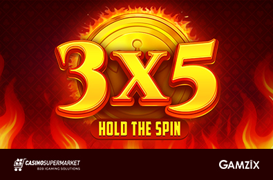 Слот 3х5: Hold the Spin — переосмысленная фруктовая классика от Gamzix